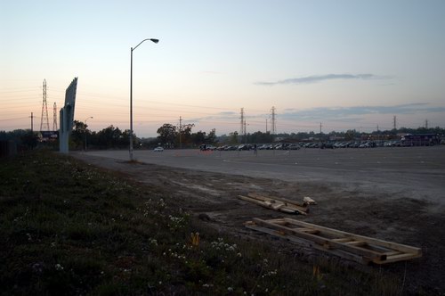 Silverdome Drive-In Theatre - Side View